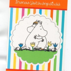 MUUMIT ... °"IHANAA YSTÄVÄNPÄIVÄÄ°" -KORTTI / KARTO - pikkukuva 1