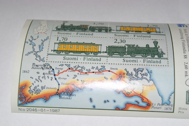 Postituore Finlandia 88 -pienoisarkki 1987** BL3