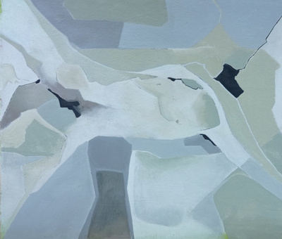 Grey garden (80 cm x 70 cm  Akryylimaaaus)