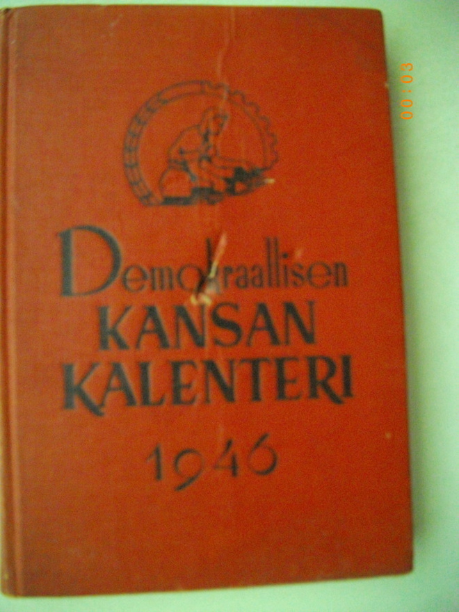 Demokraattisen kansan kalenteri 1946 (22.5)