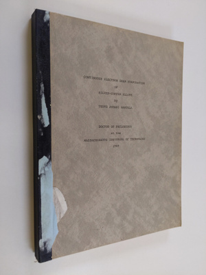 Teuvo Santala : Continuous electron beam evaporation of s...