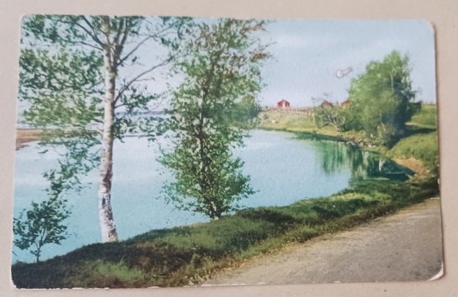 Tornionjoki, maataloja, vanha väripk, p. 1912