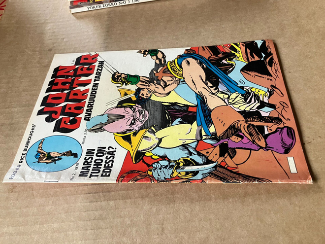 JOHN CARTER AVARUUDEN TARZAN 2/1979 HYVÄ