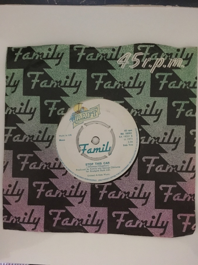 (7") Family – Boom Bang / Stop This Car