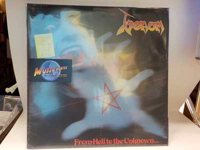 VENOM - FROM HELL TO THE UNKNOWN EX-/EX- 2LP