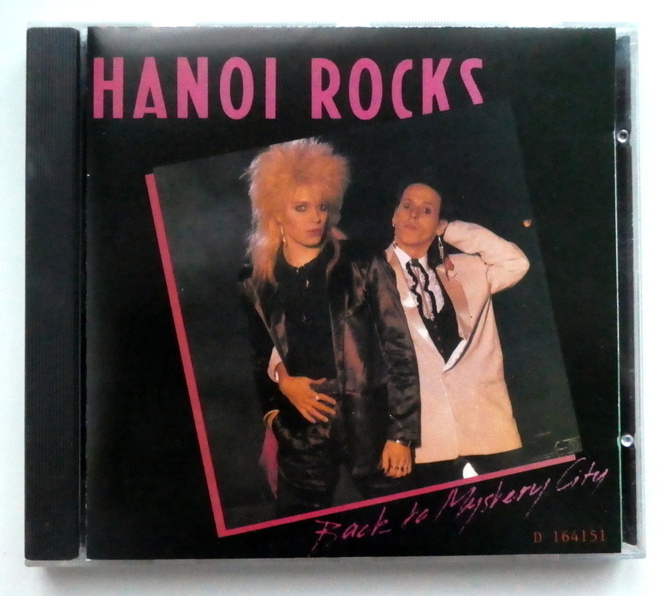 HANOI ROCKS Back to mystery City CD Usa-1989
