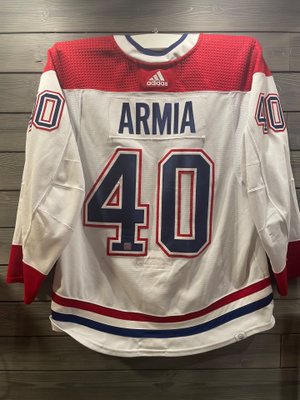 Joel Armia Montreal Canadiens game worn pelipaita