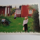 Lapset punaisen tuvan pihalla (NOVA) - pikkukuva 1