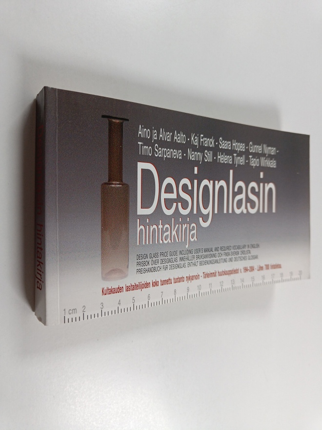 Designlasin hintakirja = Design glass price guide = Prisb...