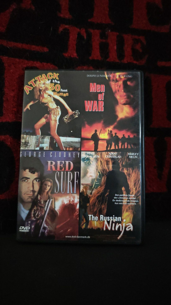 Attack of the 50 foot women/Men of war/Red surf/The Russian