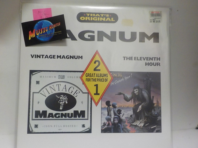 MAGNUM - VINTAGE MAGNUM / THE ELEVENTH HOUR M-/M- 2LP