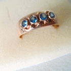 14K Kultasormus koko 19 Vintage - pikkukuva 3