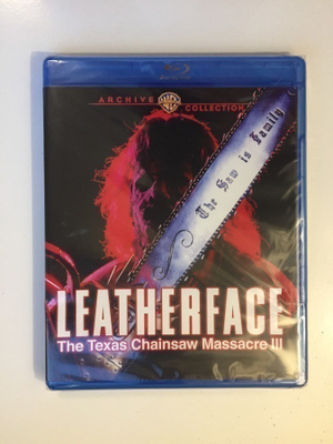 Leatherface: The Texas Chainsaw Massacre III (Blu-ray) UUSI