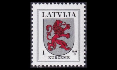 Latvia 371A_IV ** Käyttösarja vaakuna 1 S -98 (1994)