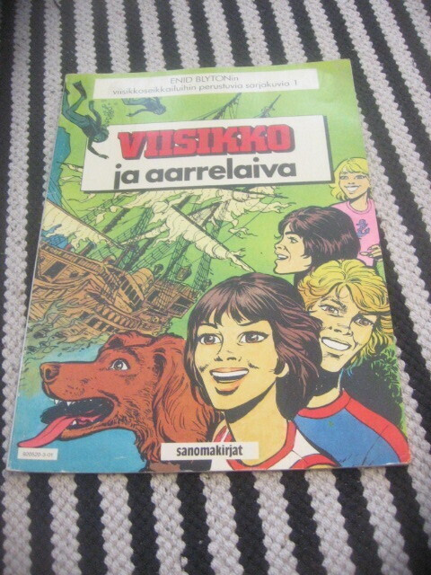 Viisikko ja aarrelaiva