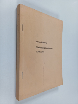 Tarmo Malmberg : Tiedotusopin rakenne : artikkelit