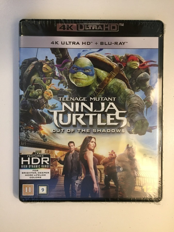 Teenage Mutant Ninja Turtles - Out of the Shadows 4K UltraHD