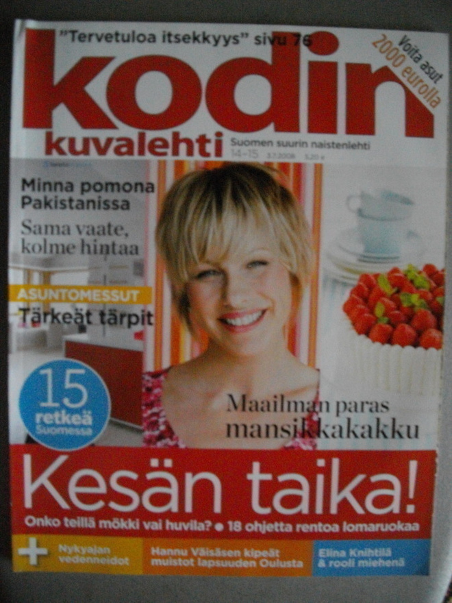 Kodin Kuvalehti Nro 14-15/2008. (18.3)