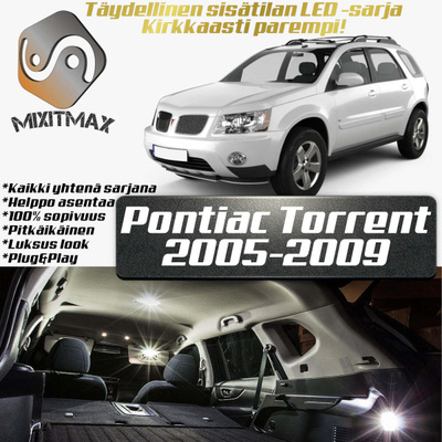 Pontiac Torrent Sisätilan LED-sarja 7-osainen