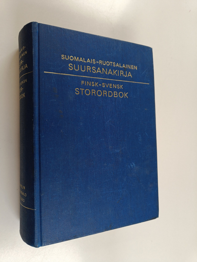 Knut Cannelin ym. : Suomalais-ruotsalainen suursanakirja ...
