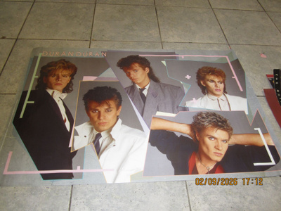 Duran Duran aito Verkerke juliste 1980-luku vintage