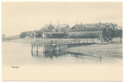 HANKO - vanha Carte Postale