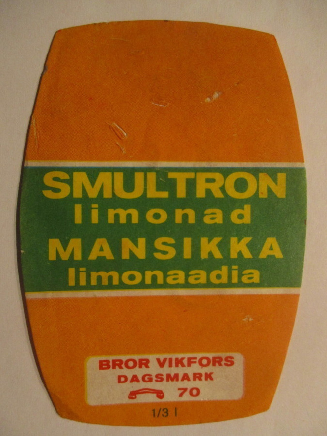 SMULTRON LIMONAD BROR VIKFORS DAGSMARK (P450)