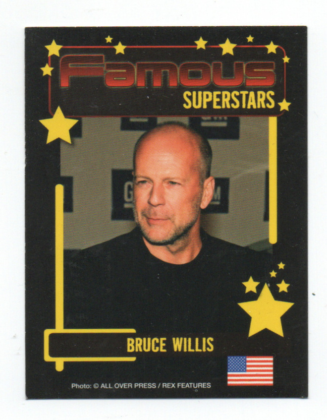 Famous SUPERSTARS n:o 069  BRUCE WILLIS