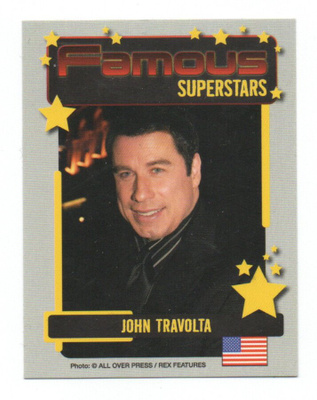 Famous SUPERTARS n:o 093 JOHN TRAVOLTA