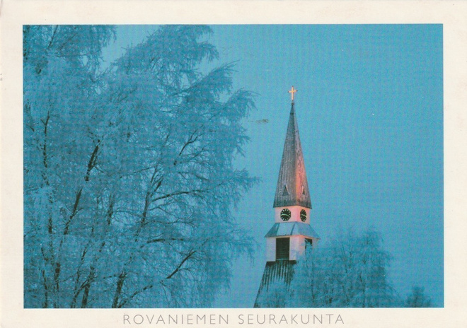 KIRKKOKORTTI - ROVANIEMEN KIRKKO - 10