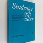 Matti Klinge : Studenter och ideer :; Studentkåren vid He... - pikkukuva 1