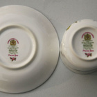 Paragon Prairie Rose kahvikupit ja aluslautaset Vintage - pikkukuva 2