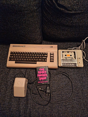 Commodore 64 konsoli peli kasettiasema