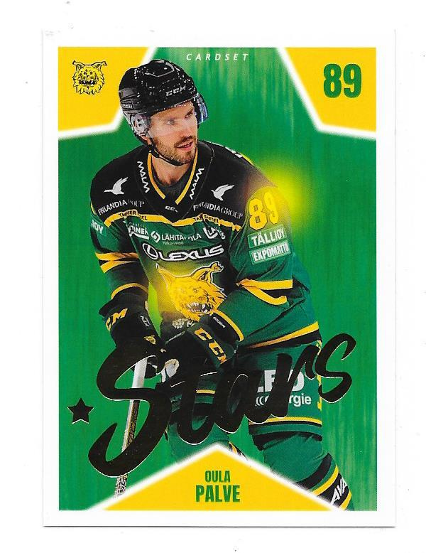 2023-24 CardSet Stars #3/15 Oula Palve ILVES