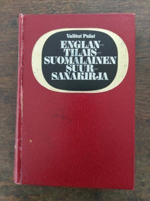 Englanti /Suomi sanakirja