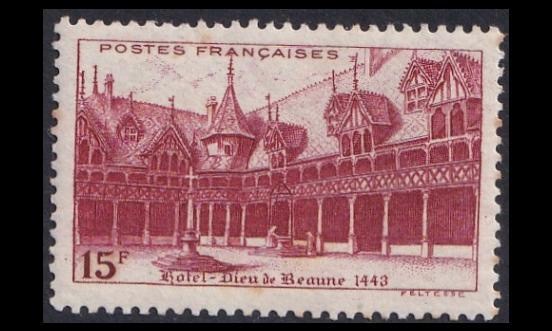 Ranska 534 ** Rakennuksia 15 Fr (1941)