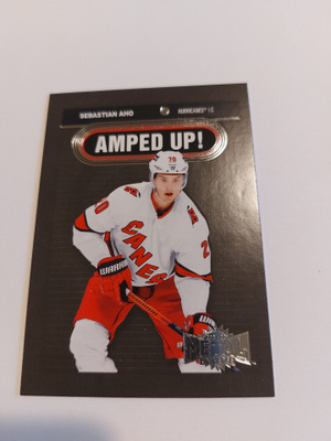 2021-22 Metal Universe Amped Up #AU11 Sebastian Aho