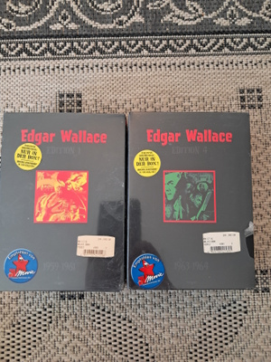 Edgar Wallace - 8 elokuvaa, muoveissa