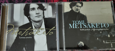 TOMI METSÄKETO- 2 CD-LEVYÄ