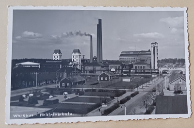 Warkaus, Ahlströminkatu, valokuvapk (Jänis), p. 1934