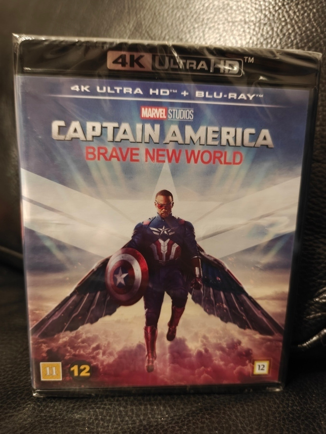 Captain America - Brave New World (2025) 4K UHD + Blu-ray