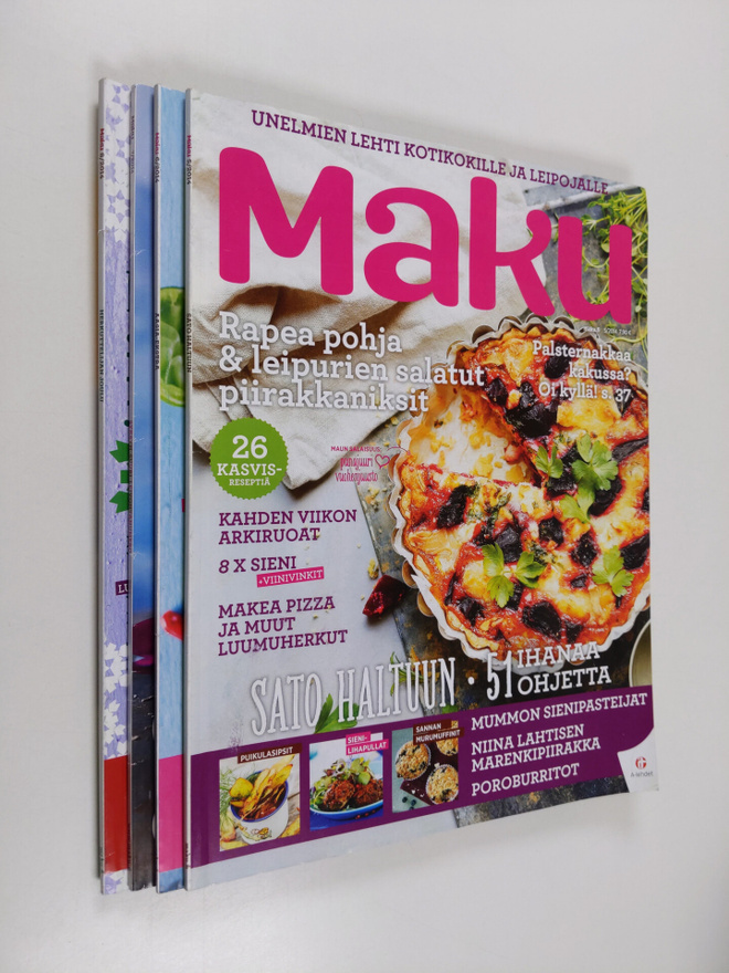 Maku : kotikokkaajan ruokalehti 5-8/2014 (4 numeroa)