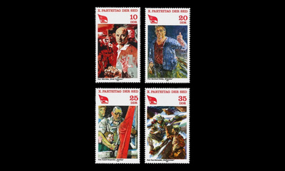 DDR 2595-8 ** Puoluekokous (1981)