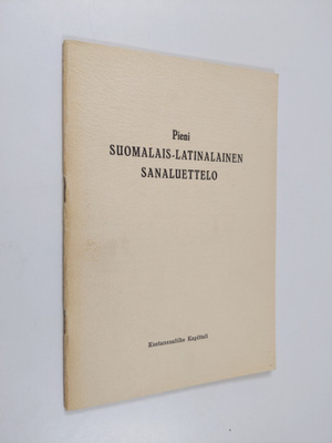 Pieni suomalais-latinalainen sanaluettelo
