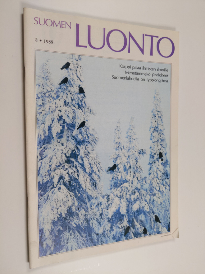 Suomen luonto 8/1989