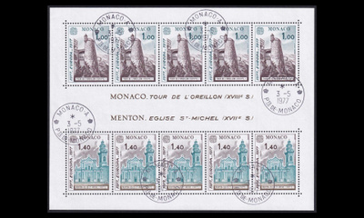Monaco 1273-4BL11 o Europa (1977)