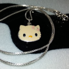Hopea Hello kitty riipus kaulakoru 925 - pikkukuva 3