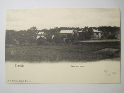 VANHA Postikortti Tammisaari HUIPPUKUNTO ennen-1905