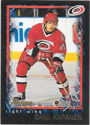 2001-02 Bowman Youn Stars #62 Sami Kapanen Carolina Canes