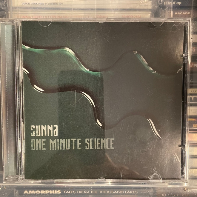 SUNNA - One Minute Science cd (funk /industrial metal)